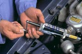 car ac repair oil injector